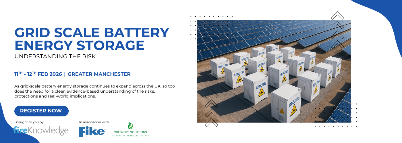 Grid Scale Battery Energy Storage – Understanding the Risk’ Grid Scale Battery Energy Storage – Understanding the Risk’